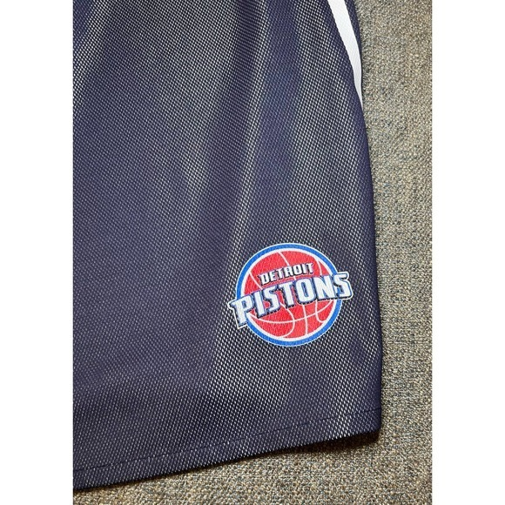 Adidas NBA Fusion‎ Pistons Practice Blue Basketball Shorts
